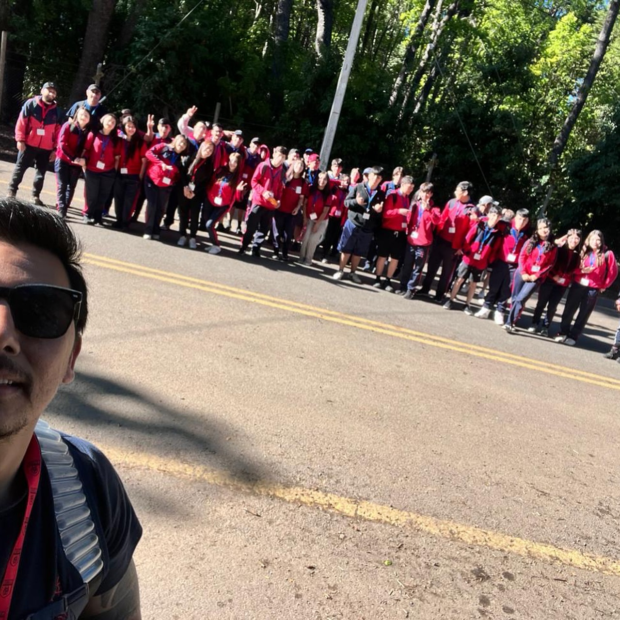 ALUMNOS REALIZAN ACTIVIDAD AL AIRE LIBRE