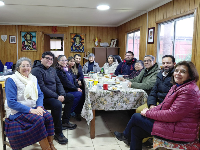 Comunidad educativa agradece servicio pastoral del P. Alejandro