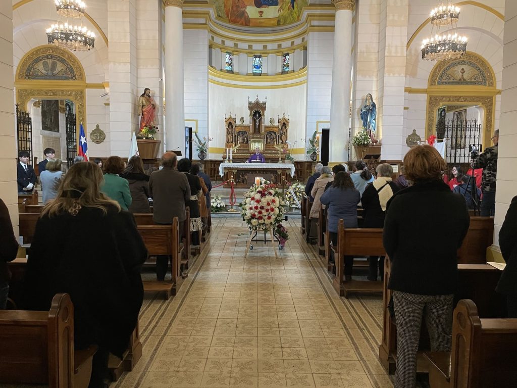 Comunidad SS.CC. despidió a Hna. Ana Cecilia