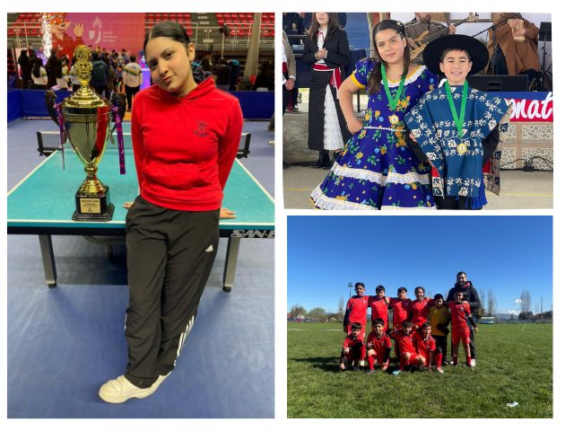 Talento que inspira: estudiantes destacan en sus disciplinas