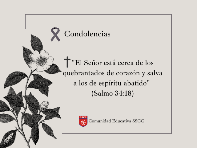 Condolencias por Sra. Ana Valladares Morales (Q.E.P.D.)