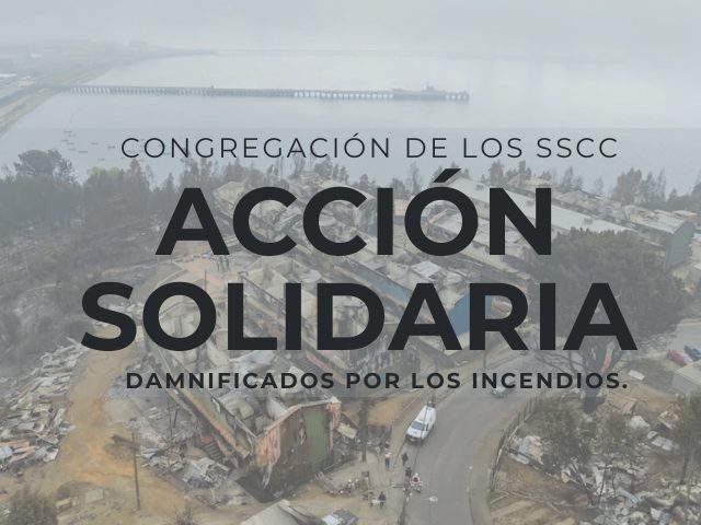 Los SSCC se unen por los damnificados del Biobío