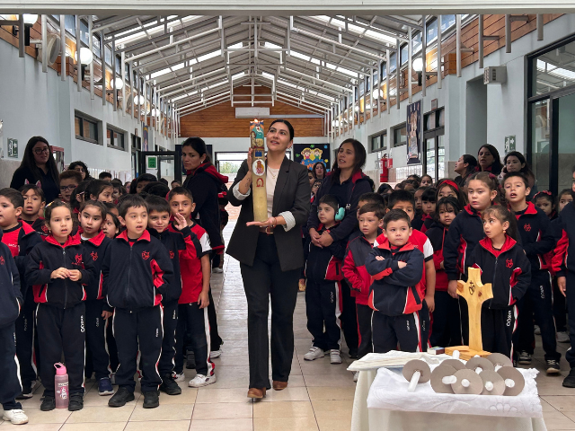 La luz de la Resurrección iluminó nuestro Liceo