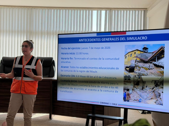 Establecimiento se prepara para simulacro regional de sismo