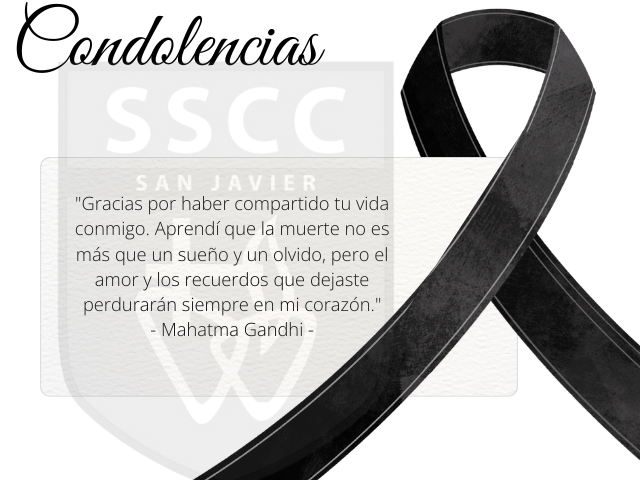 Condolencias Don Rodrigo Ruiz Flores